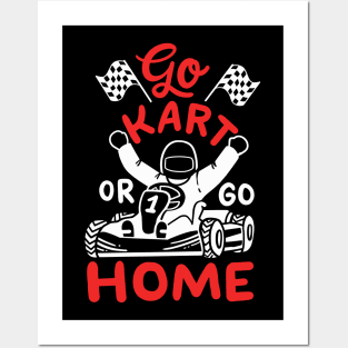 Go Kart Racing Posters and Art